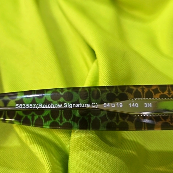 Coach Rainbow Signature Sunglasses - Picture 5 of 9